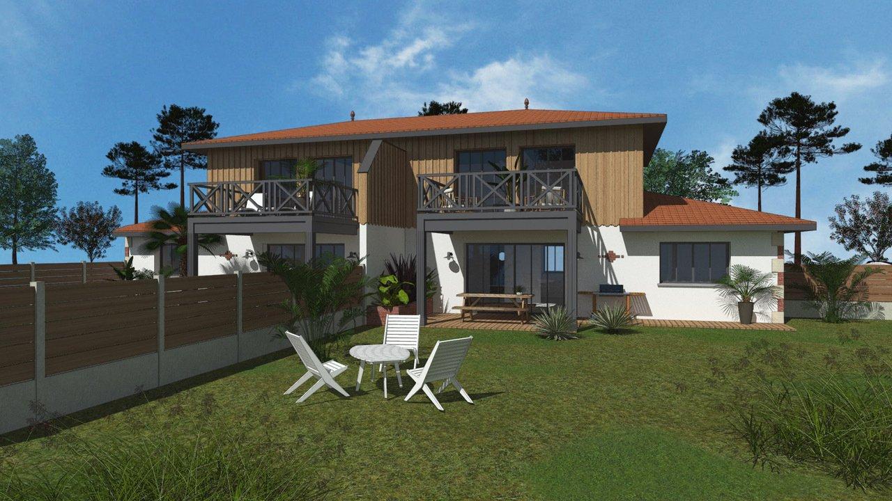 Agence immobilière : Vente maison/villa 103.20 m² Lanton